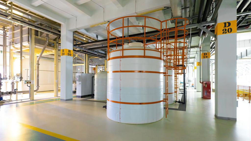 bio energy plant with resin floor 1